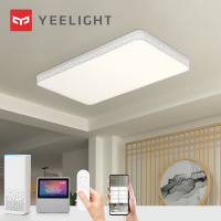 Yeelight光韵智能LED吸顶灯卧室客厅现代简约新款长方形灯具灯饰现代简约手机遥控 米家app智能联动