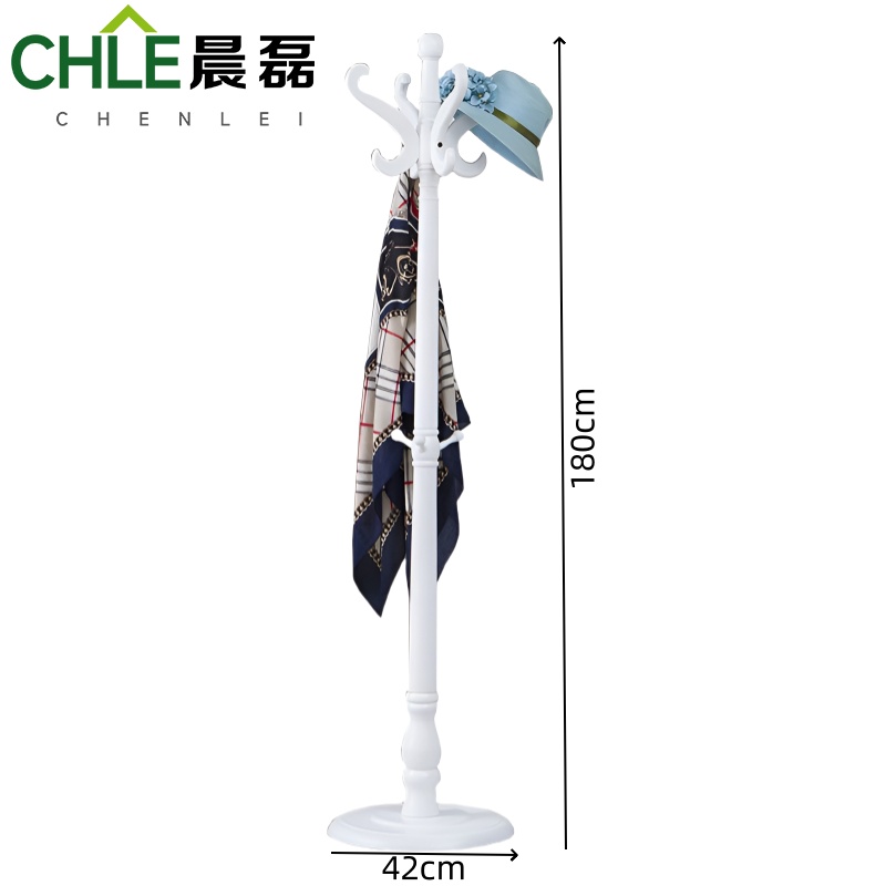 晨磊 衣帽架 白色 个高清大图