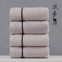 陇步昇 LBS-MJ02 33*74cm颜仕棉毛巾浅灰色