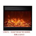定制壁炉芯仿真火焰嵌入式电子假火壁炉装饰柜欧式壁炉取暖器家用_757 取暖上出风：长660厚180高560mmM907S冷轧钢