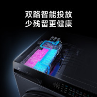 [自营]米家小米洗衣机10kg滚筒蓝氧智投Pro全自动10公斤容量护衣防串色1.2高洗净比智能投放XQG100MJ109