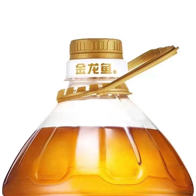 金龙鱼纯香花生油5L 纯物理一级压榨 食用油桶装油家庭用油 5L