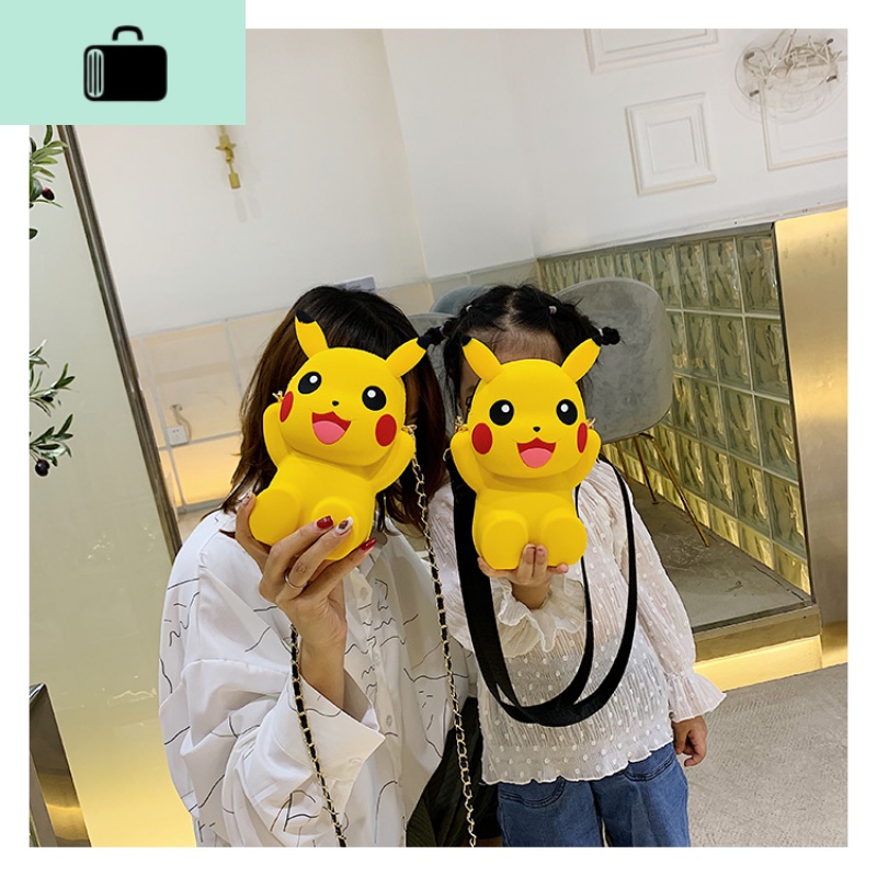 抖音百搭ins斜挎包2019新款小包包女包硅胶卡通儿童零钱NEW LAKE女士钱包/卡包