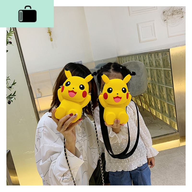 抖音百搭ins斜挎包2019新款小包包女包硅胶卡通儿童零钱NEW LAKE女士钱包/卡包