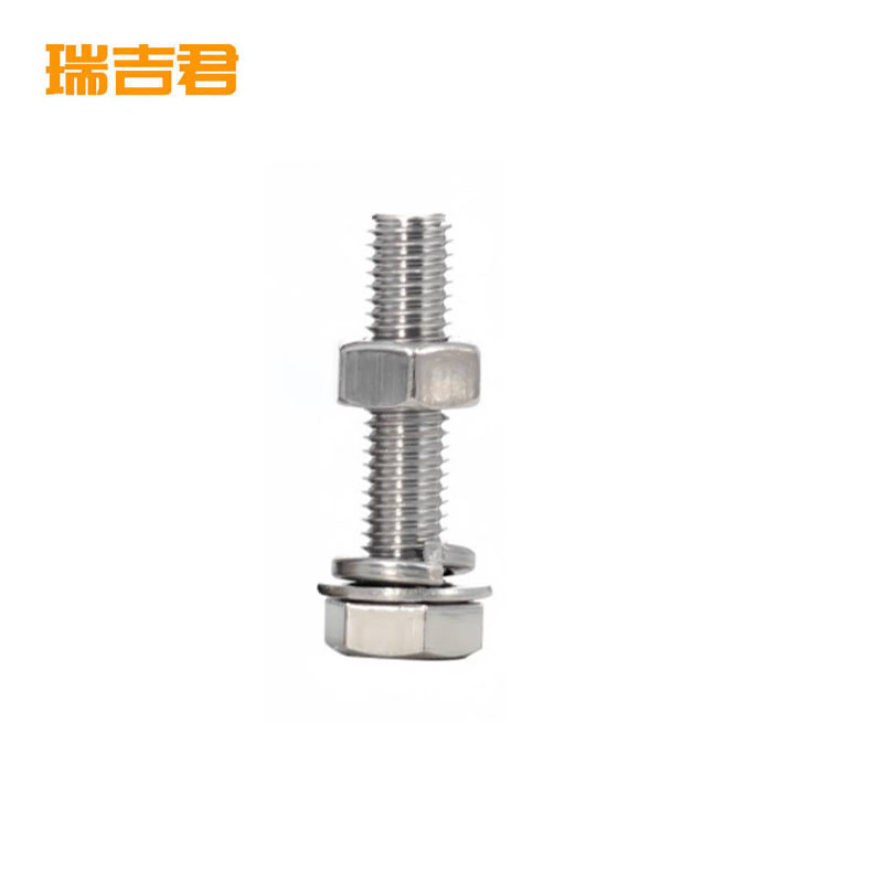 瑞吉君 304不锈钢穿钉带帽 M16*300mm 套高清大图