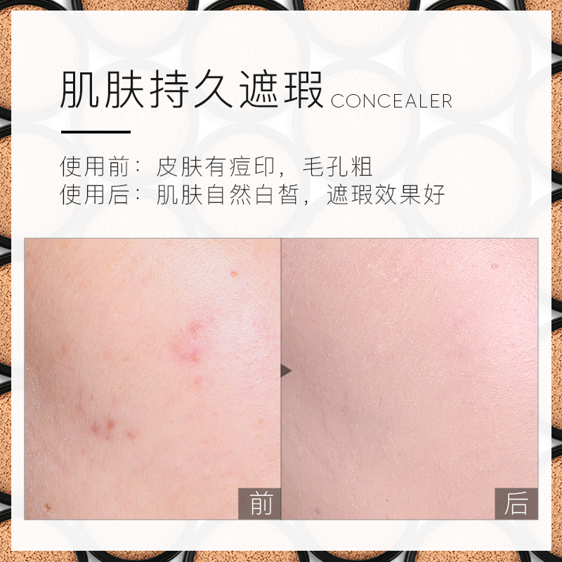 YSL圣罗兰恒久完美气垫BB霜粉饼粉底液14g SPF23 PA++羽毛气垫持久裸妆防晒遮瑕 20#自然偏白 法国进口