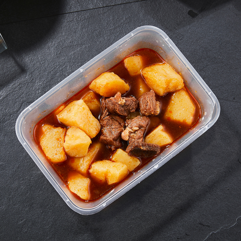 美威能 一次性长方形打包盒300只 750ML/箱高清大图