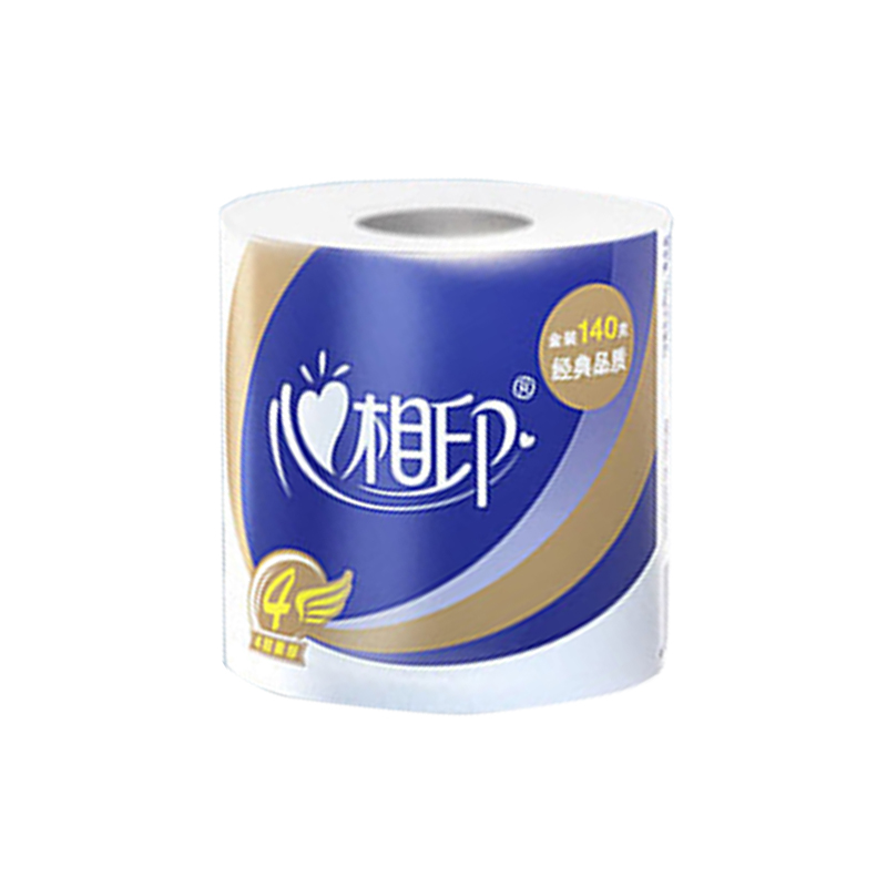 心相印 BT910 4层 140g 27卷/箱 卫生纸 (计价单位:箱) 白色高清大图