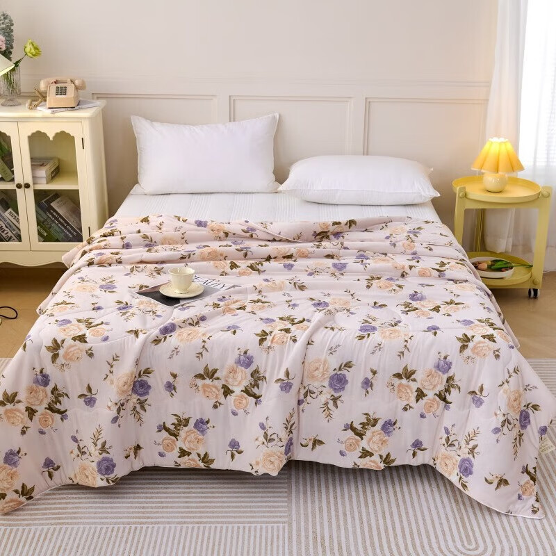 啄木鸟 舒爽凉感夏被(盛开) 凉感丝(填充羽丝棉) 150*200cm