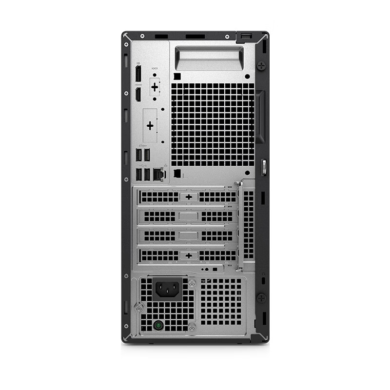 戴尔dell Pro Tower QCT1250 企业级高端商用办公绘图设计台式机电脑主机 I5-14500 16G内存 2T机械+512G固态 集成显卡高清大图