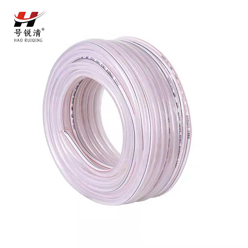 号锐清 pvc硅胶钢丝软管 6分*4mm 50米/捆高清大图