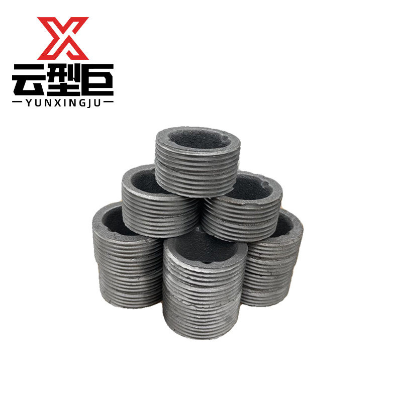 云型巨 暖气片对丝 铸铁螺纹接头外丝双头 DN40 个高清大图