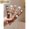 MOXUAN奶咖色儿童可爱刘海贴女童粘碎发整理器发卡魔术贴发箍发帖头饰