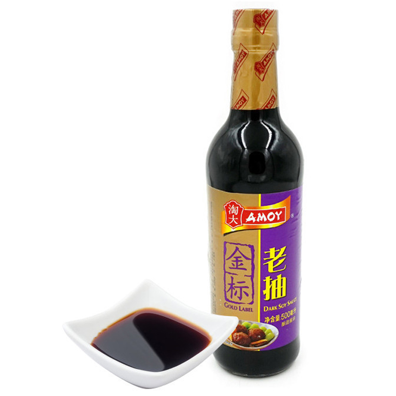 淘大(AMOY) 金标老抽500ml /瓶装 国产食品调味品酱油老抽 金标老抽 厨房调味