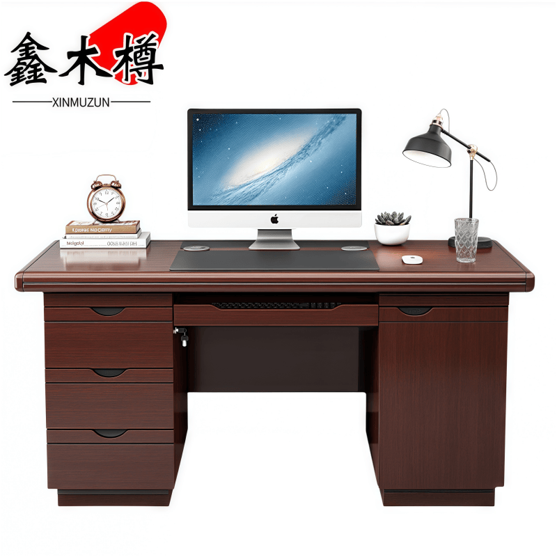 鑫木樽电脑桌160*80cm张高清大图