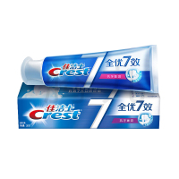 佳洁士(Crest) 牙膏 全优7效抗牙菌斑牙膏(7重功效 洁白牙齿 防蛀护牙釉 随机发) 120g 4只