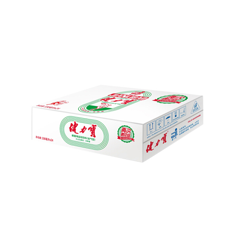 健力宝(JIANLIBAO) 经典纪念罐运动饮料橙蜜味 330ml*24罐整箱