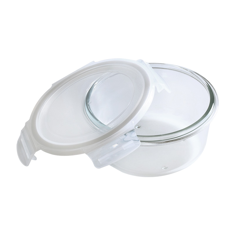 紫罗兰兰铃圆形保鲜盒580ml ZF2212