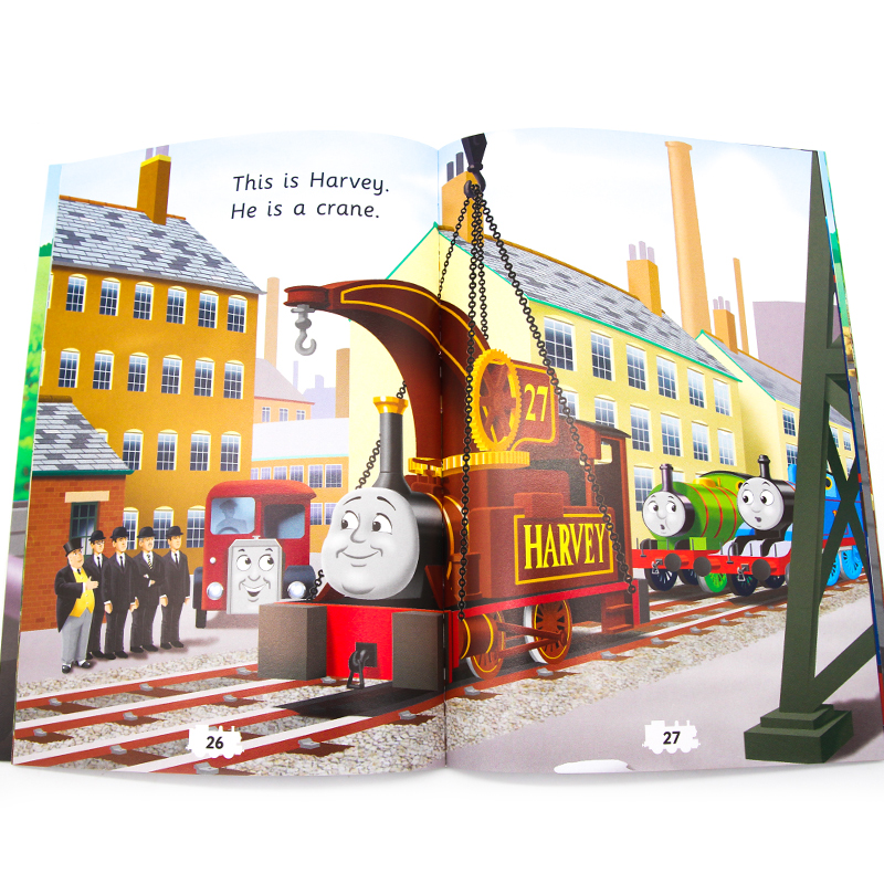 [正版]托马斯和朋友们Thomas and Friends The Big Job英文原版分级阅读入门级Reading高清大图