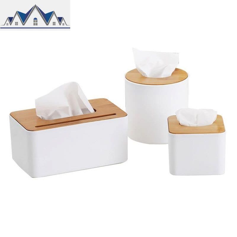 北欧多功能纸巾盒抽纸客厅家用创意茶几餐巾卷纸筒简约遥控器收纳 三维工匠收纳盒图片