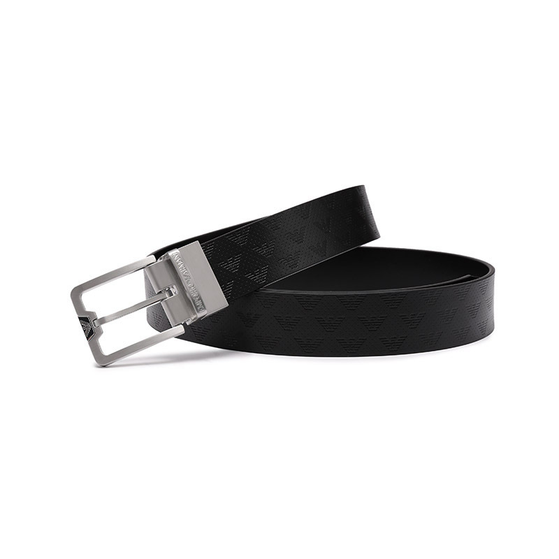 阿玛尼emporioarmani男士可裁剪双面旋转皮带腰带y4s502y221e