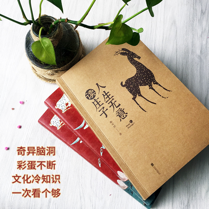 [正版]庄子:人生无意读庄子(北大才子陈可抒干货解,的奇异脑洞,余世存盛赞)高清大图