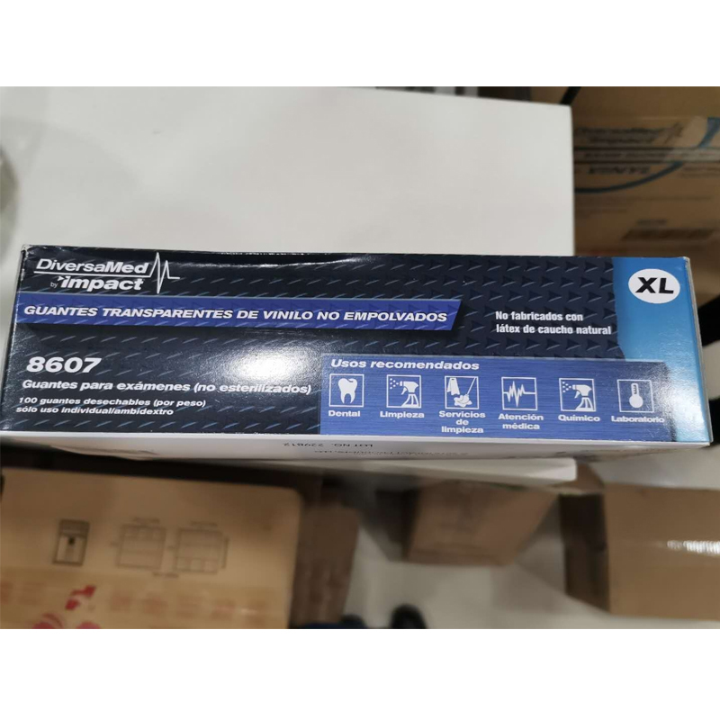 CHOOCI 一次性手套PVC食品级隔离细菌加厚透明家务手套 PVC透明手套100只/盒