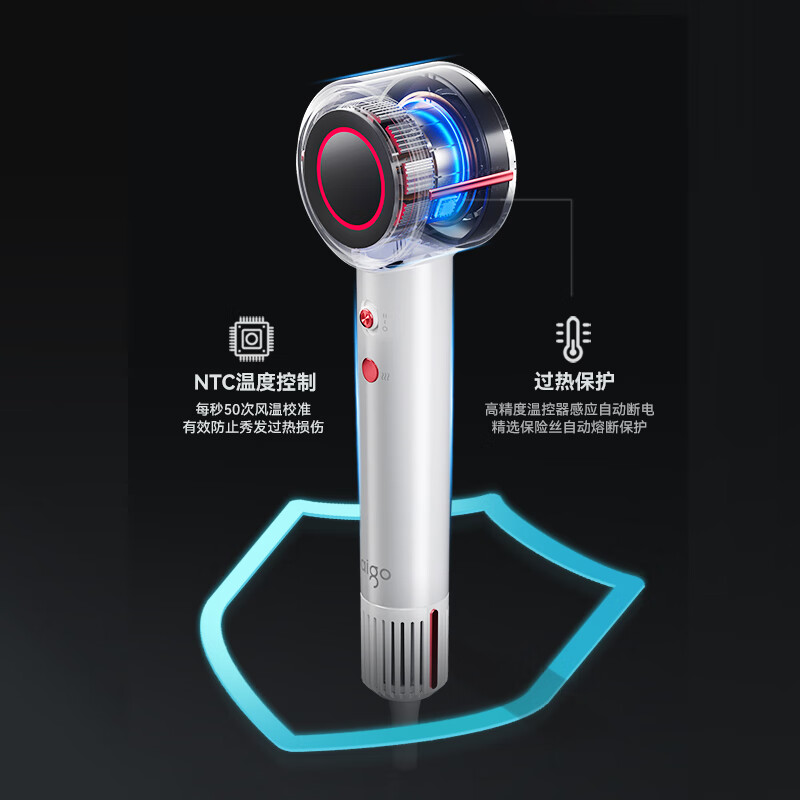 aigo爱国者速干家用电吹风负离子护发高速吹风机ADCF-16K01高清大图