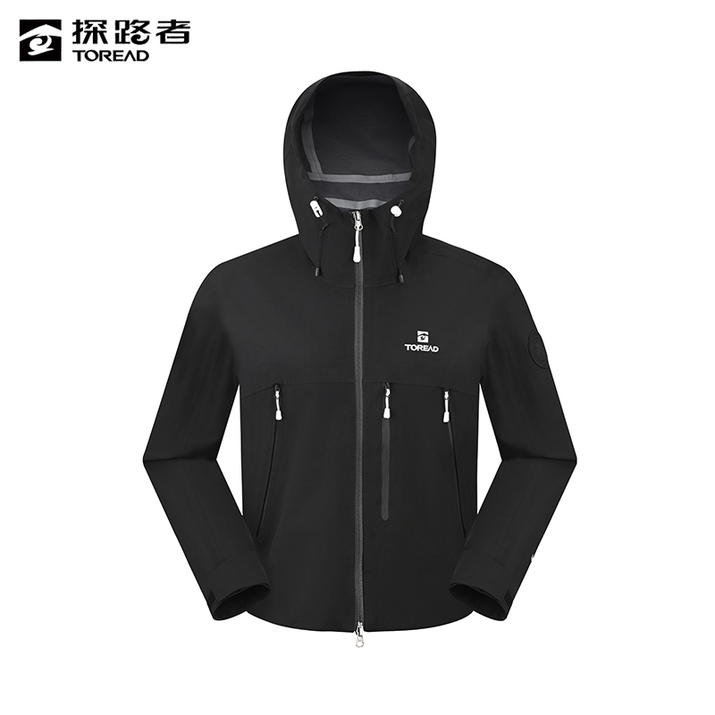 探路者 女式三层冲锋衣 TABBAN92266/件高清大图