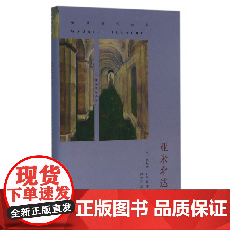 亚米拿达(布朗肖作品集)(精)高清大图