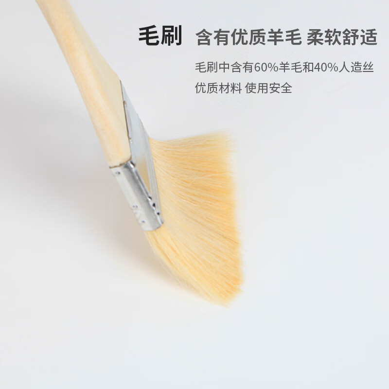 3M 4英寸木柄羊毛刷[5支装]高清大图