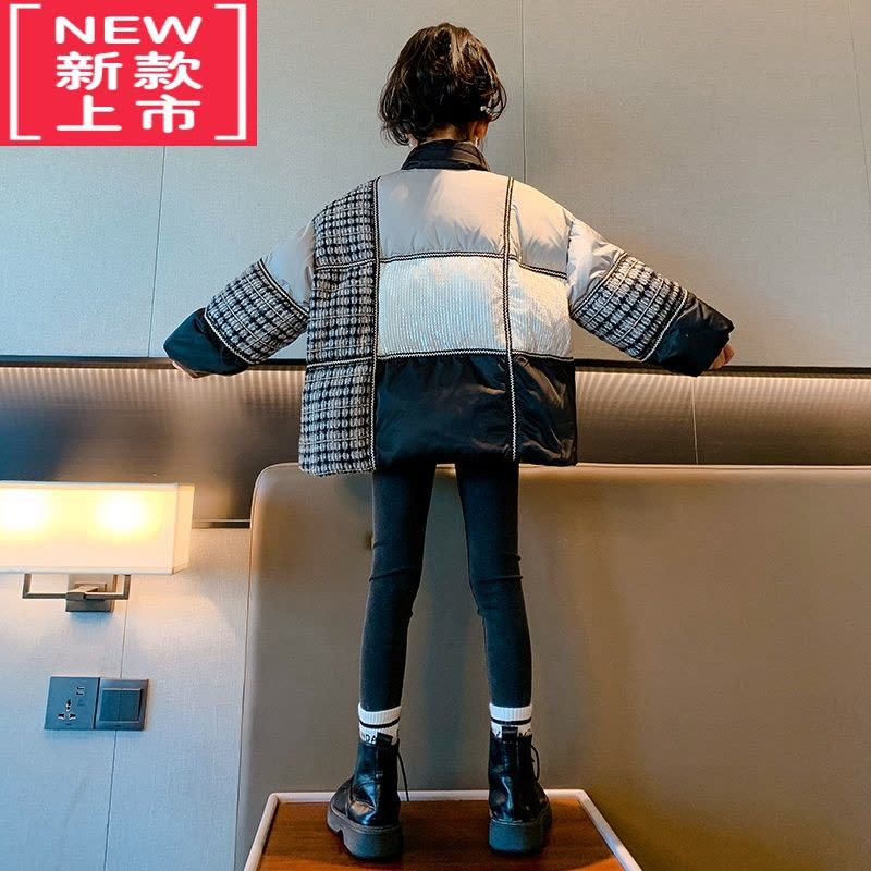 可莉允女童棉服儿童外套冬季羽绒棉衣加厚棉袄2022新款冬装洋气中大童装图片