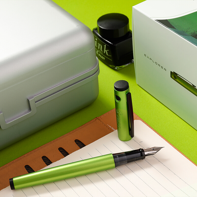 日本百乐(pilot)explorer系列探索者奇观钢笔墨水套装礼盒商务礼品