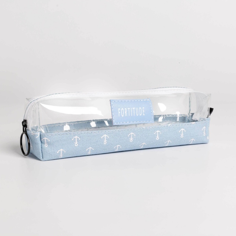 韩版简约帆布铅笔袋创意大容量男生女生文具盒小学生初中学生笔袋