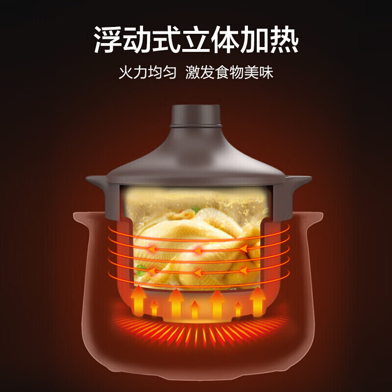 苏泊尔SUPOR多功能智能电压力锅5L大容量高效节能健康烹饪神器高清大图