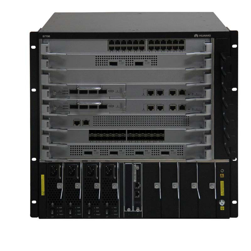 华为(Huawei)S7706 一体化机箱含双主控双电源 交换机