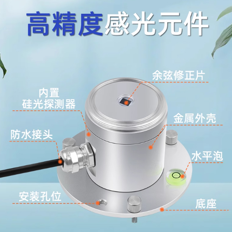 铝壳紫外线传感器检测仪 0-10V 紫外线传感器高清大图