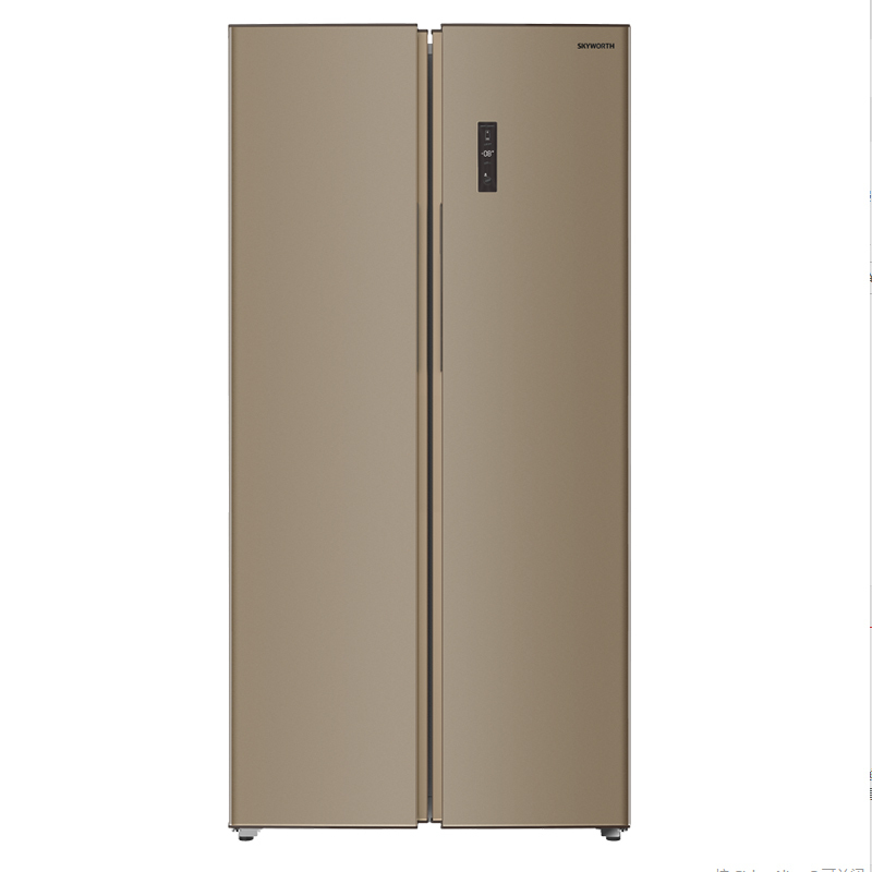 创维skyworthbcd412wky炫空灰超薄嵌入双门冰箱风冷无霜高效压缩机