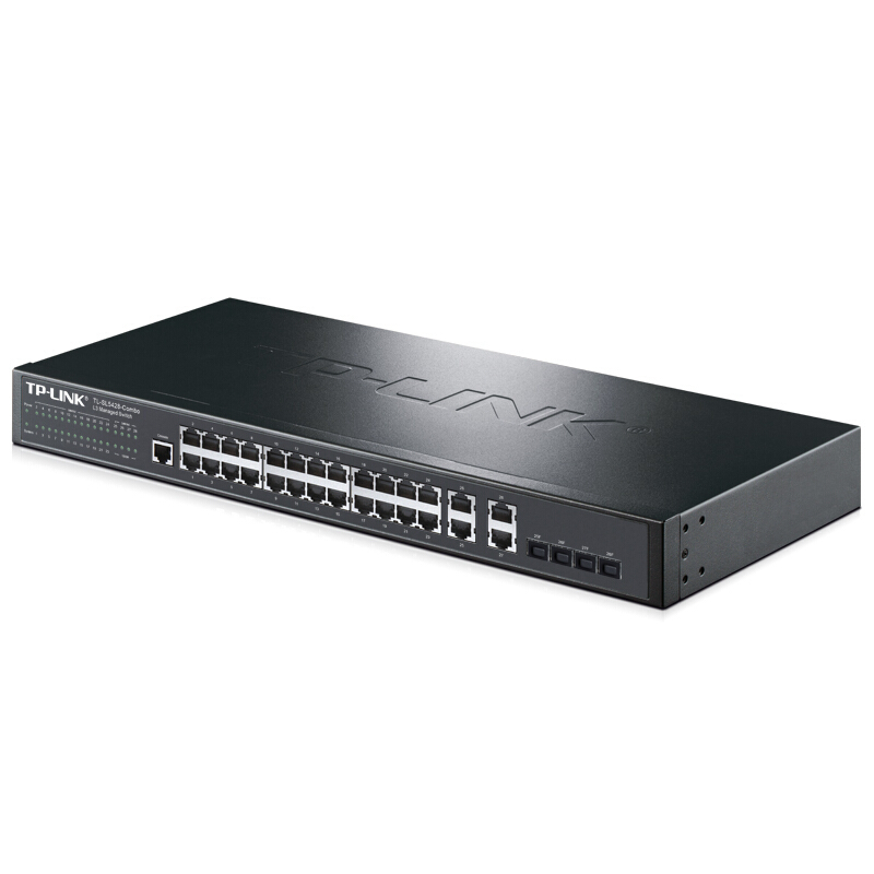 TP-LINK 上联三层网管交换机 TL-SL5428-Combo 24口百兆