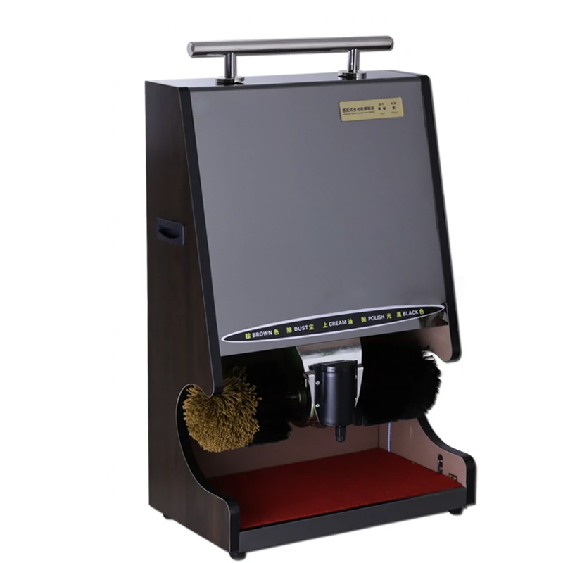 智美环球 擦鞋机全自动感应擦鞋器 85*30*50cm-黑金-镜面