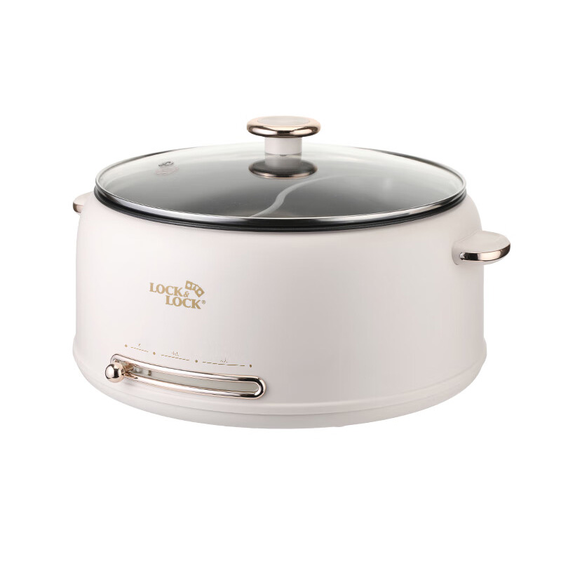 乐扣乐扣电火锅5L多功能大容量一锅多用EJP1347WHT