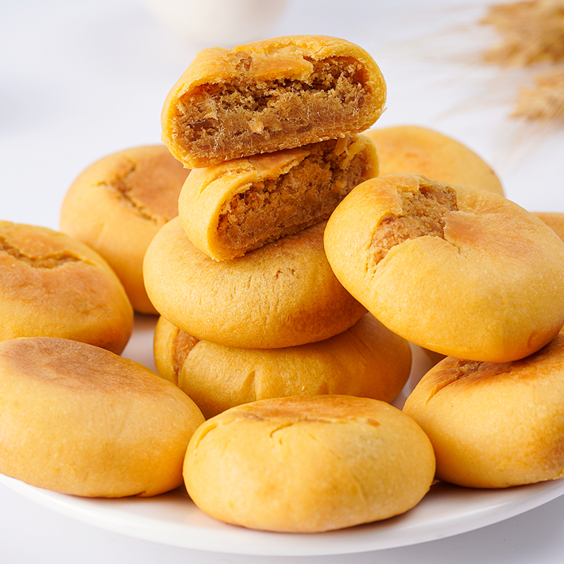 满99减50七点食分糕点金丝肉松饼传统糕点网红零食特色小吃美食点心