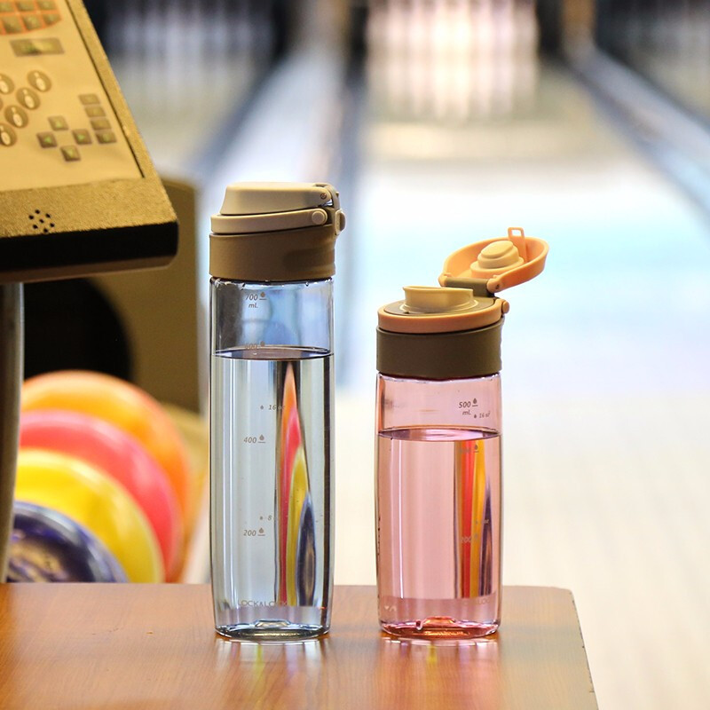 乐扣乐扣locklocktritan材质塑料杯一键式运动水杯塑料水杯茶杯男女