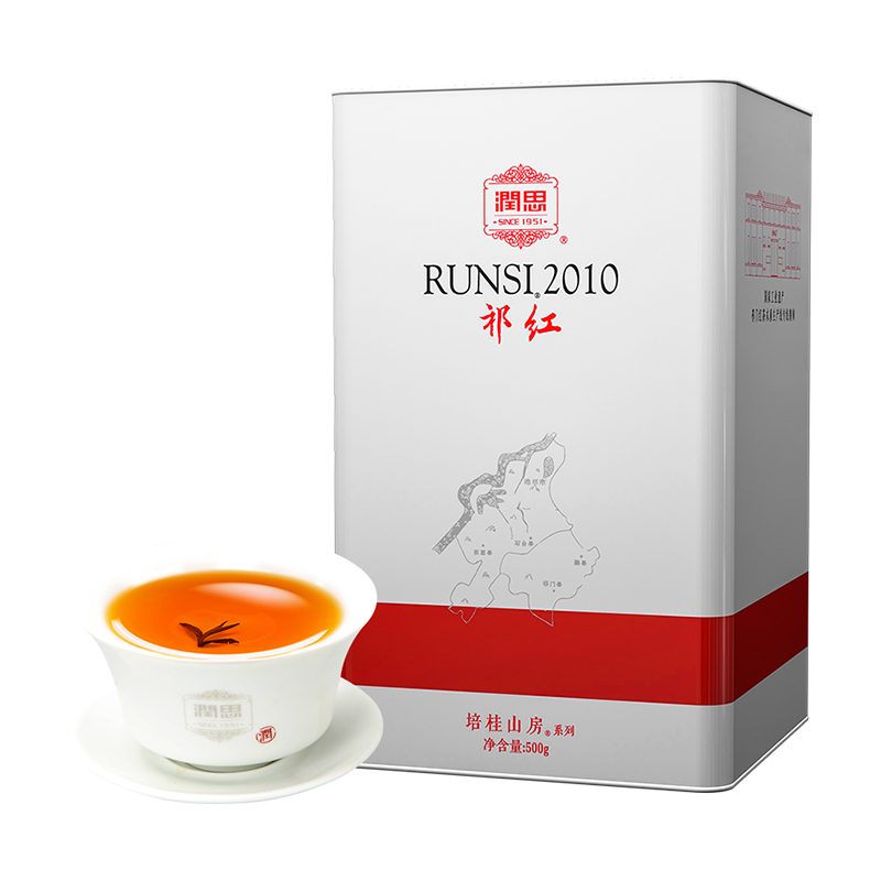 润思红茶 2010特级祁红香螺 500g
