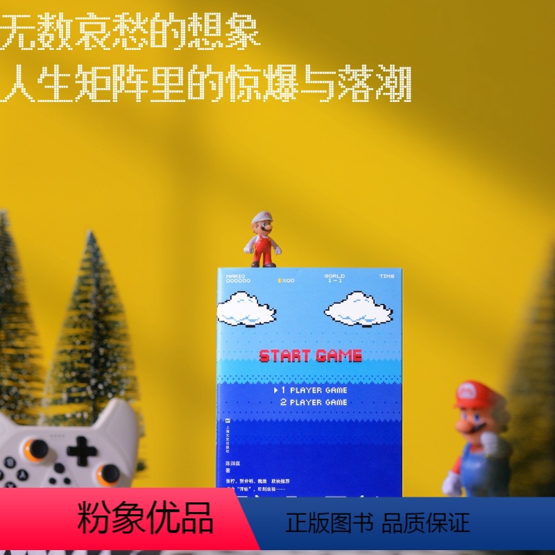[正版]ys 超级玛丽历险记 陈润庭著 被困住的年轻人,以幻梦抵抗世界,我为我的想象感到哀伤 现代短篇小说文集