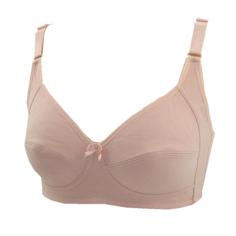 suntek少光面棉布大码文胸罩杯无海绵无钢圈胖mm学生内衣胸罩