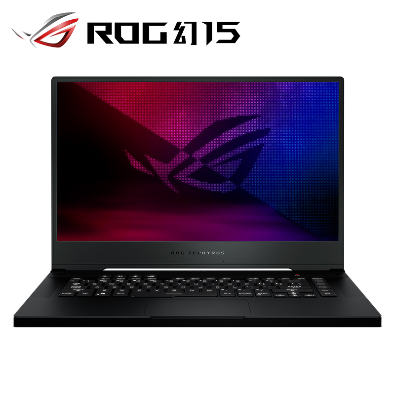 ROG幻15 十代8核英特尔酷睿i7 15.6英寸4K屏创意设计师商务本轻薄本笔记本电脑(i7-10875H 16G 1T RTX2070MQ)黑