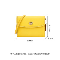 蔻驰 COACH 奢侈品 女士专柜款皮质单肩斜挎翻盖钱包 311 B4/1C 欧美时尚