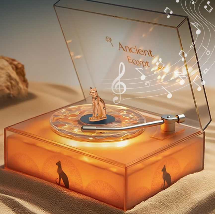 大英博物馆安德森猫白噪音蓝牙音响音箱无线充氛围灯摆件送女生生日礼物 【安德森猫】白噪音蓝牙音响无线充氛围灯