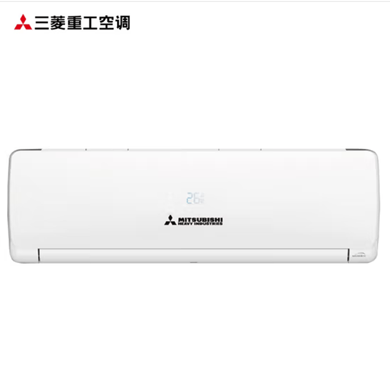 三菱重工空调挂机 卧室变频冷暖家用壁挂式新3级能效 1匹 KFR-26GW/QHVD5WBp高清大图